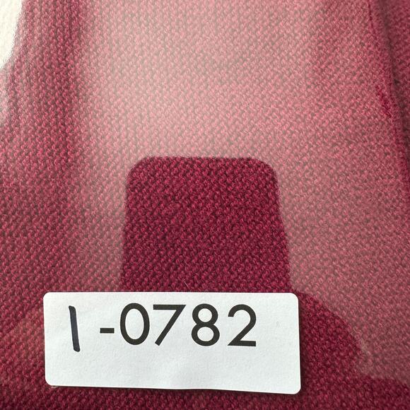 Pure Jill Open Cardigan Medium Dark Red Cotton Wool Lagenlook Quiet Luxury EUC - Picture 11 of 11